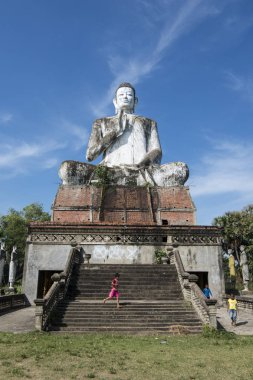 Kamboçya Battambang Wat Ek Phnom Tapınağı