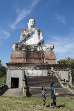 Kamboçya Battambang Wat Ek Phnom Tapınağı