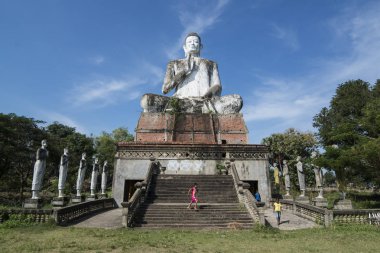 Kamboçya Battambang Wat Ek Phnom Tapınağı
