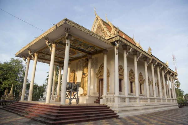 Templo de Camboja Battambang Wat Pachhaa — Fotografia de Stock
