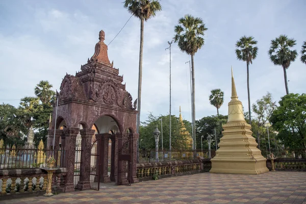 CAMBODIA BATTAMBANG WAT PACHHAA TEMPLO —  Fotos de Stock