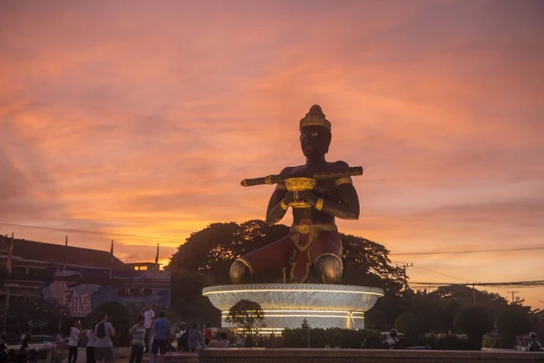 CAMBODIA BATTAMBANG TA DAMBONG STATUE — Stock Photo, Image