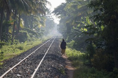 Kamboçya Battambang Demiryolu