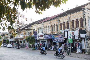 Kamboçya Battambang Sömürge Binaları