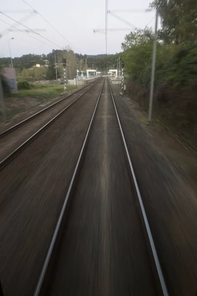 유럽 포르투갈 도우로 철도 — 스톡 사진