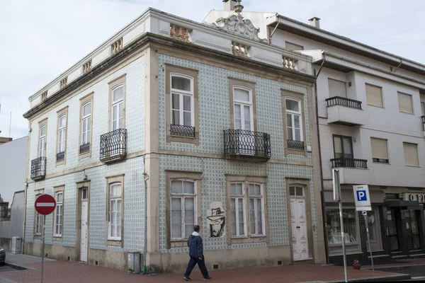 Europa Portugal Porto Espinho town — Stockfoto