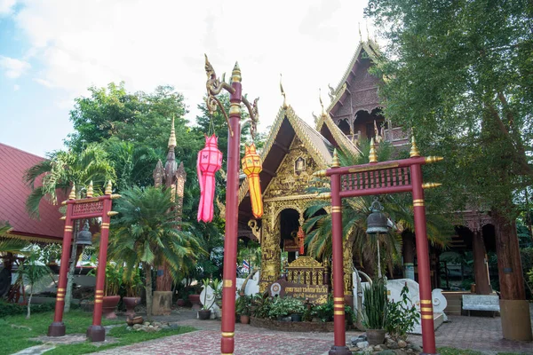 Wat Phra Non Wat Chetawan Ciudad Chiang Rai Norte Tailandia —  Fotos de Stock