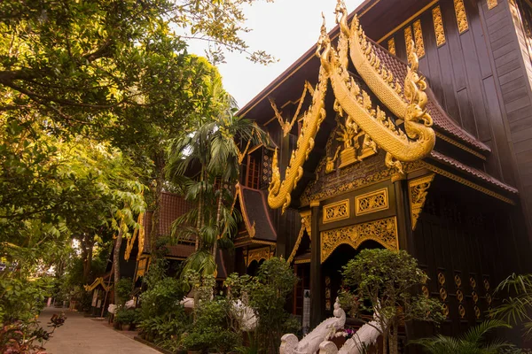 Chiang Rai Város Wat Phra Kaew Múzeuma Észak Thaiföldön Thaiföld — Stock Fotó