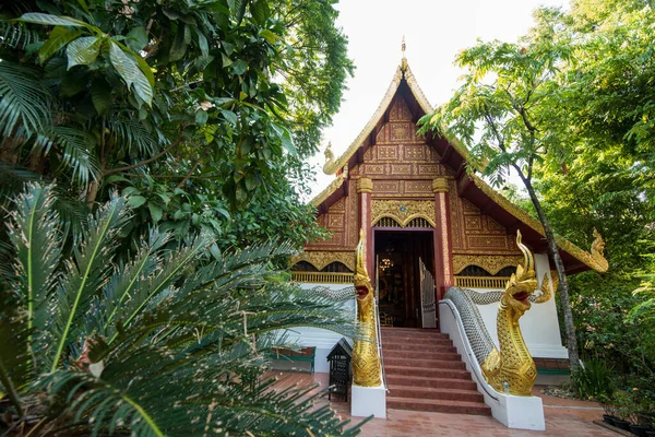 Kuzey Tayland Daki Chiang Rai Şehrindeki Wat Phra Kaew Tapınağı — Stok fotoğraf