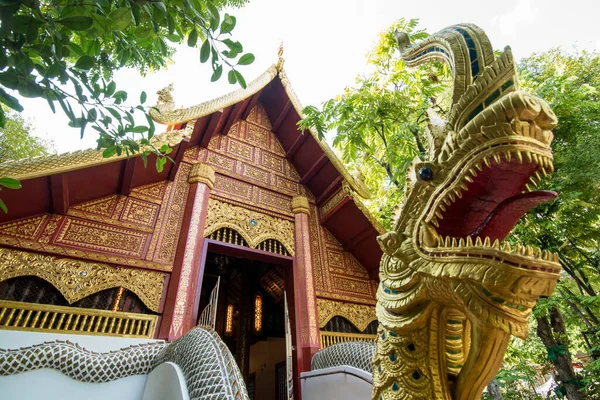 Wat Phra Kaew Templom Chiang Rai Városában Észak Thaiföldön Thaiföld — Stock Fotó