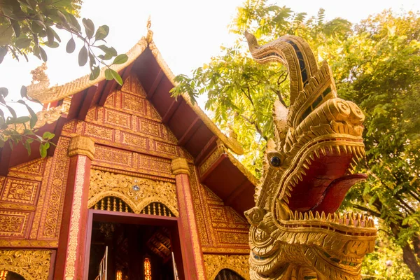 Templo Wat Phra Kaew Ciudad Chiang Rai Norte Tailandia Tailandia —  Fotos de Stock