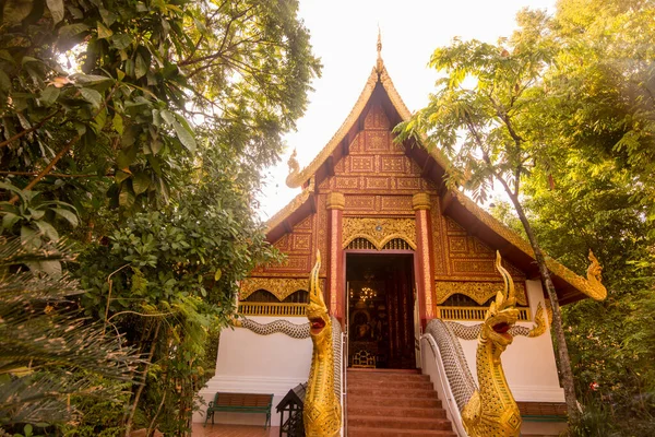 Templo Wat Phra Kaew Ciudad Chiang Rai Norte Tailandia Tailandia —  Fotos de Stock