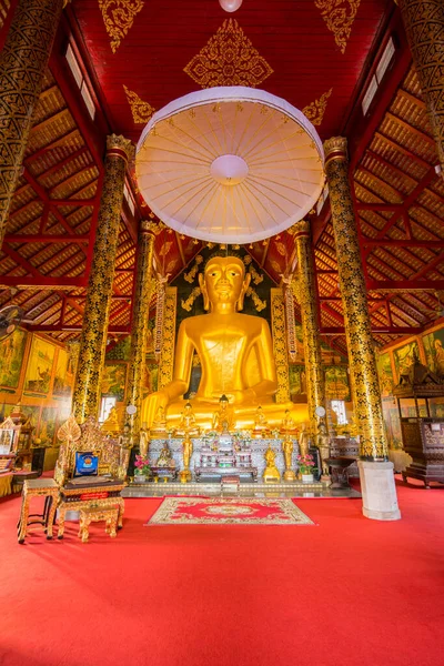 Большой Будда Ват Джет Йот Городе Чианг Рай Северном Таиланде — стоковое фото