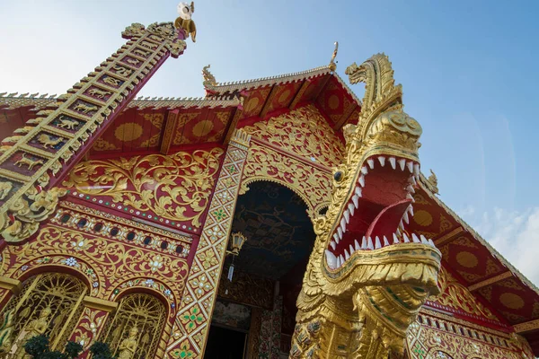Wat Jet Yot Mieście Chiang Rai Północnej Tajlandii Tajlandia Chiang — Zdjęcie stockowe