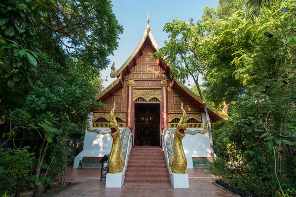位于泰国北部清莱市的Wat Phra Kaew寺 泰国清莱 2019年11月 — 图库照片