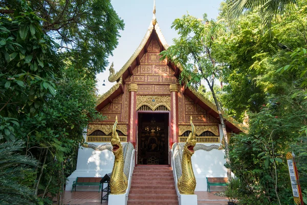 位于泰国北部清莱市的Wat Phra Kaew寺 泰国清莱 2019年11月 — 图库照片