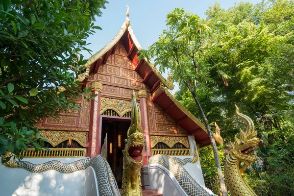 Templo Wat Phra Kaew Cidade Chiang Rai Norte Tailândia Tailândia — Fotografia de Stock