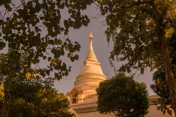 Putta Nimit Chedi Bij Wat Phra Borommathat Buurt Van Tempel — Stockfoto