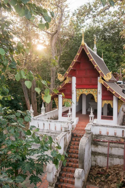 Der Tempel Wat Phra Chom Kitti Der Stadt Chiang Saen — Stockfoto
