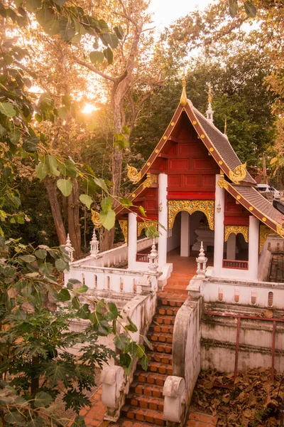 Der Tempel Wat Phra Chom Kitti Der Stadt Chiang Saen — Stockfoto