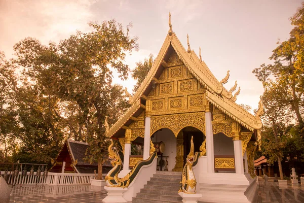 Templo Wat Phra Que Chom Kitti Cidade Chiang Saen Rio — Fotografia de Stock