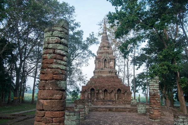 Wat Sak Chiang Saen Városában Chiang Rai Város Északi Részén — Stock Fotó