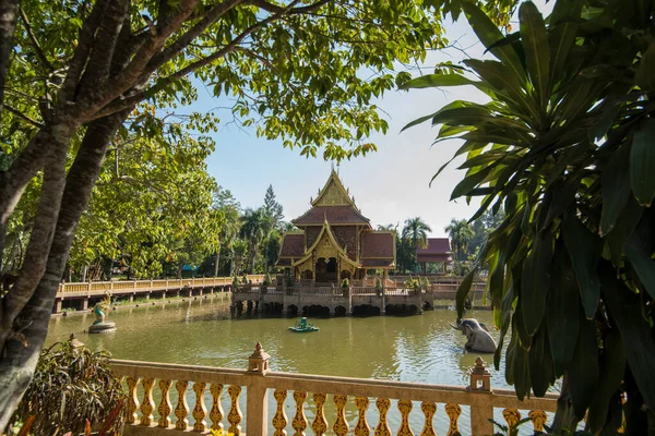 Tempel Wat Phra Dat Pha Ngao Stad Chiang Saen Bij — Stockfoto