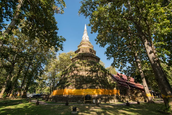 Wat Phra Chedi Luang Městě Chiang Saen Severu Města Chiang — Stock fotografie