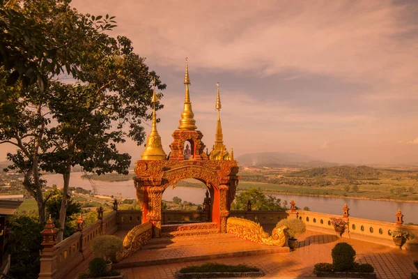 Ват Пхра Боромма Храме Ват Пхра Пха Нгао Городе Чианг — стоковое фото
