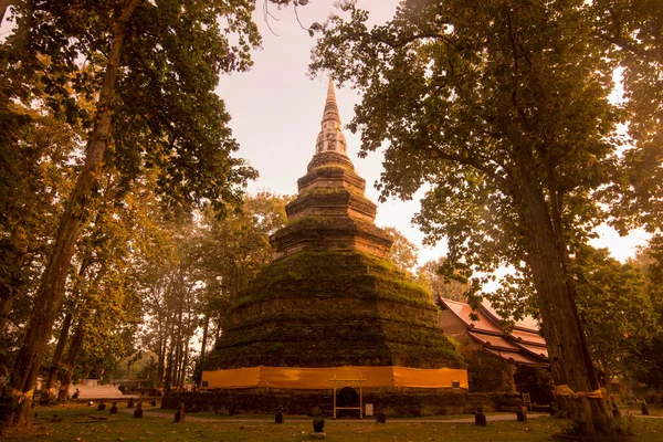 Wat Phra Que Chedi Luang Cidade Chiang Saen Norte Cidade — Fotografia de Stock