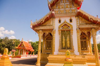 Tayland 'ın Tak ilindeki Wat Klang Suan Dok Mai kasabasında. Tayland, Tak, Kasım 2019 