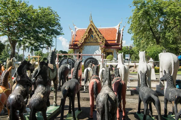 Sanctuaire Roi Taksin Dans Ville Tak Dans Province Tak Thaïlande — Photo