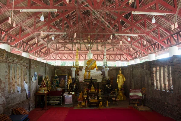 Taksin Hill Och Monument Temple Eller Wat Doi Khoi Khoo — Stockfoto