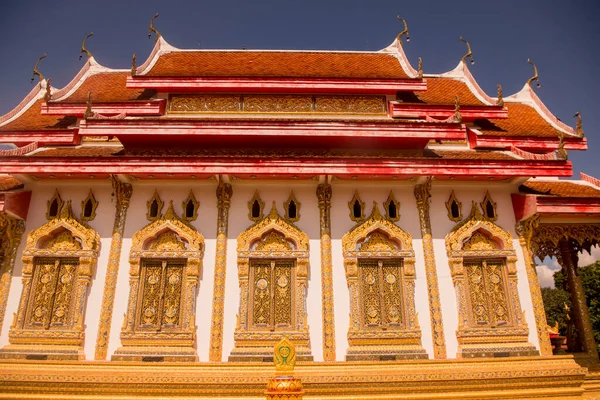 Wat Klang Suan Dok Mai Stad Tak Provincie Tak Thailand — Stockfoto