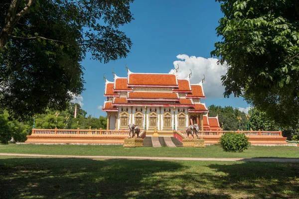 Wat Klang Suan Dok Mai Town Tak Province Tak Thailand — Stock Photo, Image