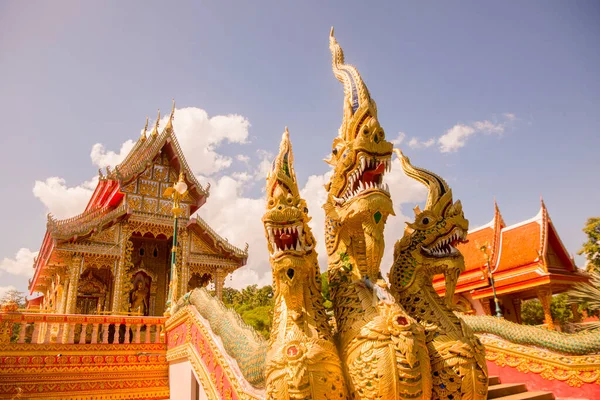 Wat Klang Suan Dok Mai Městě Tak Provincii Tak Thajsku — Stock fotografie