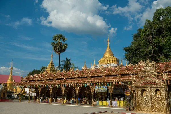 Wat Thai Wattanaram Perto Cidade Mae Sot Província Tak Tahiland — Fotografia de Stock