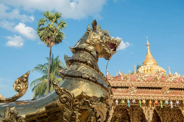 Wat Thai Wattanaram Perto Cidade Mae Sot Província Tak Tahiland — Fotografia de Stock