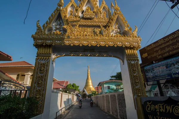 Wat Chumphon Khiri Cidade Mae Sot Província Tak Tahiland Tailândia — Fotografia de Stock