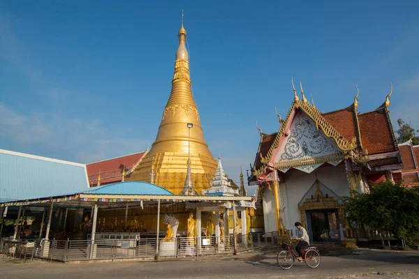 Wat Chumphon Khiri Στην Πόλη Mae Sot Στην Επαρχία Tak — Φωτογραφία Αρχείου