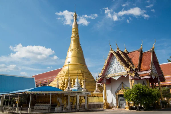 塔利兰德省Mae Sot镇的Wat Chumphon Khiri Mae Sot 2019年11月 — 图库照片