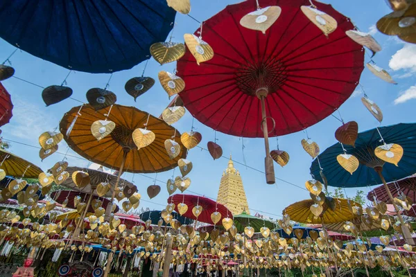 Thaise Unity Temple Buurt Van Stad Mae Sot Provincie Tak — Stockfoto