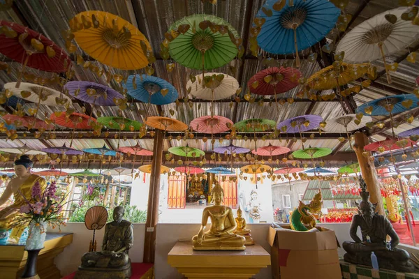 Templo Unidade Tailandesa Perto Cidade Mae Sot Província Tak Tahiland — Fotografia de Stock