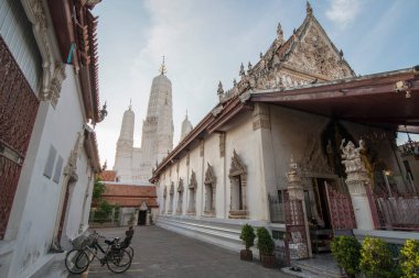 Wat Mahathat Worawihan Tayland 'ın Phetchaburi eyaletinde yer almaktadır. Tayland, Phetburi, Kasım 2019