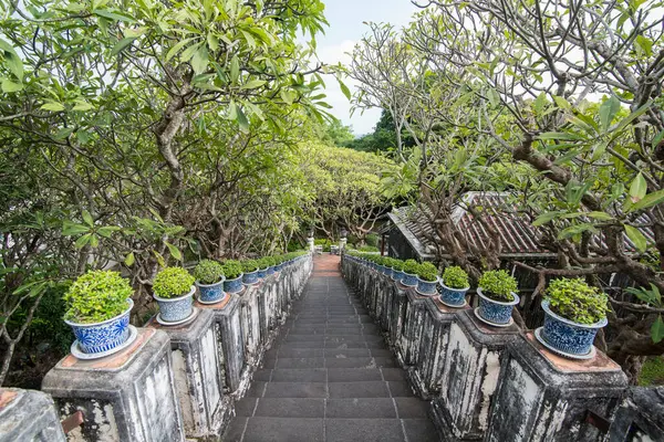 Arquitetura Uma Escada Villa Phra Nakhon Khiri Historical Park Khao — Fotografia de Stock