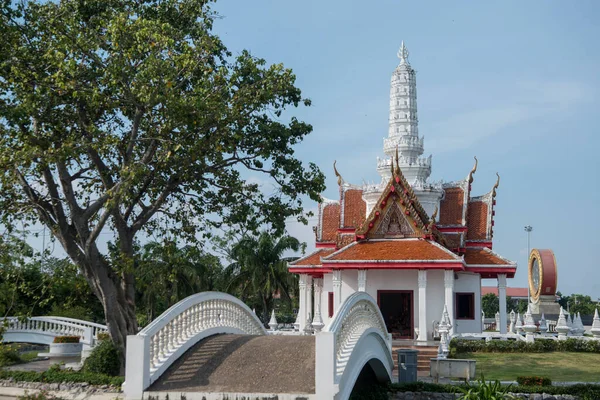 泰国Phetchaburi省Phetchaburi或Phetburi的城市柱圣地 Thailand Phetburi November 2019 — 图库照片