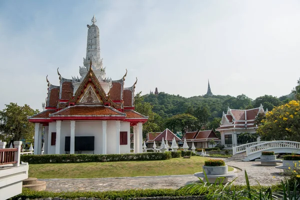 Sacrario Pilastro Città Phetchaburi Phetburi Nella Provincia Phetchaburi Thailandia Thailandia — Foto Stock