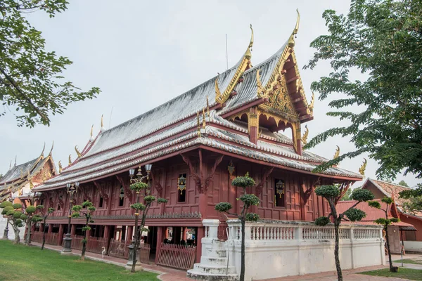 Tempio Wat Yai Suwannaram Nella Città Phetchaburi Phetburi Nella Provincia — Foto Stock