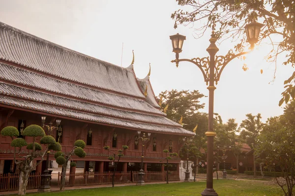 Templo Wat Yai Suwannaram Ciudad Phetchaburi Phetburi Provincia Phetchaburi Tailandia — Foto de Stock