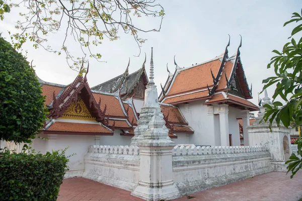 Wat Yai Suwannaram Temple City Phetchaburi Phetburi Province Phetchaburi Thailand — Stock Photo, Image